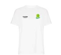 Ronaldinho Logo Men's T-Shirt - White / 2XL
