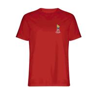 Ronaldo Brazil Badge Men's T-Shirt - Red / M