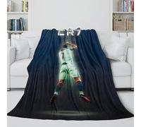 Ronaldo Cozy Blanket - Football Blanket for Giving Warmth And Kindness to Those You Care - Birthday Gift for Son Daughter Grandson Granddaughter Friend 60x80inch(150x200cm)