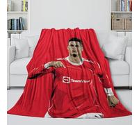 Ronaldo Cozy Blanket - Football The Memorable Blanket for Kid Bought By Parent/GrandParent - Birthday Gift for Son Daughter Grandson Granddaughter Friend 40x50inch(100x130cm)