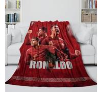 Ronaldo Cozy Blanket - Portugal Football The Memorable Blanket for Kid Bought By Parent/GrandParent - Birthday Gift for Son Daughter Grandson Granddaughter Friend 60x80inch(150x200cm)