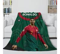 Ronaldo Cozy Blanket - Portugal Football The Memorable Blanket for Kid Bought By Parent/GrandParent - Birthday Gift for Son Daughter Grandson Granddaughter Friend 40x50inch(100x130cm)
