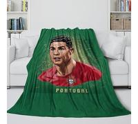 Ronaldo Cozy Blanket - Portugal Football The Memorable Blanket for Kid Bought By Parent/GrandParent - Birthday Gift for Son Daughter Grandson Granddaughter Friend 50x60inch(127x152cm)