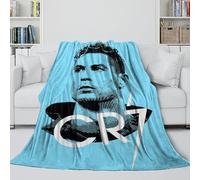 Ronaldo Cozy Blanket - Portugal Football The Memorable Blanket for Kid Bought By Parent/GrandParent - Birthday Gift for Son Daughter Grandson Granddaughter Friend 70x80inch(180x200cm)