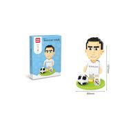 (Ronaldo) Football Soccer Player Star Mini Build Block Diy Brick Child Puzzle Gift Toy
