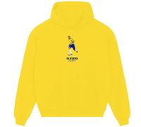 Ronaldo Nazario Icon Men's Yellow Hoodie - Yellow / 3XL