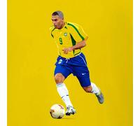 Ronaldo Nazario Icon Men's Yellow T-Shirt - Yellow / M