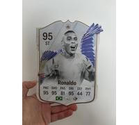 Ronaldo R9 TOTY Icon 95 EA FC 24 Ultimate Team FUT Card Printed on Hard Contoured Material