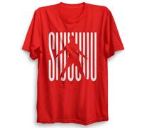 Ronaldo SIUUU T Shirt Kids & Adult T Shirt CR#7 Jumper Ronaldo #7 Goat Unisex Top (UK, Age, 9 Years, 11 Years, Regular, Red)