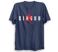 Ronaldo T Shirt Kids SIUUU Top CR#7 Youth Football Jumper Inspired Ronaldo Jersey Kids Football T Shirt (UK, Age, 5 Years, 6 Years, Regular, Navy)