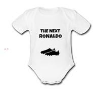 Ronaldo The Next CUSTOMISABLE. INSTANT PREVIEW AVAILABLE Unique FOOTBALL Baby Name Vest Grow Babygrow Bodysuit CHANGE NAME AND COLOUR