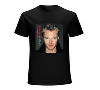 Ronan Keating 10 Years of Hits Unisex Tee Shirt Men's Black T-Shirt L
