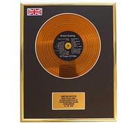 RONAN KEATING/MINI METAL GOLD DISC DISPLAY/LIMITED EDITION/COA/ 10 YEAR OF HITS