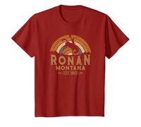 Ronan Montana MT Retro Style Rodeo Cowboy T-Shirt