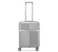Roncato Airglam 4 wheels Cabin trolley S 55 cm with expansion pleat silver colored