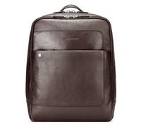 Roncato Alaska Business backpack RFID protection Leather 42 cm Laptop compartment gray