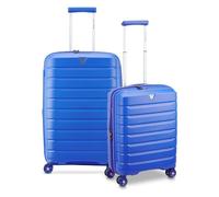 Roncato B-Flying 4 wheels Suitcase set 2-piece with expansion pleat blue