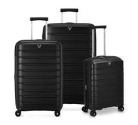 Roncato B-Flying Move 4 wheels Suitcase set 3-piece with expansion pleat black