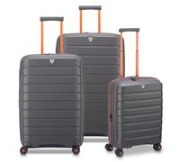 Roncato B-Flying Move 4 wheels Suitcase set 3-piece with expansion pleat gray