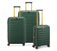 Roncato B-Flying Move 4 wheels Suitcase set 3-piece with expansion pleat green