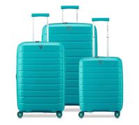 Roncato B-Flying Move 4 wheels Suitcase set 3-piece with expansion pleat green