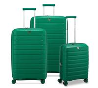 Roncato B-Flying Move 4 wheels Suitcase set 3-piece with expansion pleat green