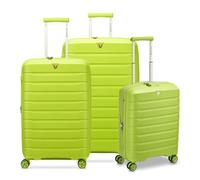Roncato B-Flying Move 4 wheels Suitcase set 3-piece with expansion pleat green
