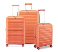 Roncato B-Flying Move 4 wheels Suitcase set 3-piece with expansion pleat orange