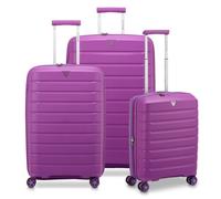 Roncato B-Flying Move 4 wheels Suitcase set 3-piece with expansion pleat pink