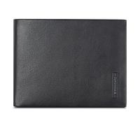 Roncato Detroit Wallet Genuine Leather 12.5 cm black