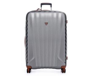 Roncato E-Lite 4 wheels Trolley 80.5 cm silver colored
