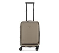 Roncato Florence 4-wheeled cabin trolley 55 cm with expansion fold laptop compartment gray
