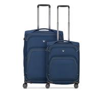 Roncato Gateway 4 wheels Suitcase set 2-piece with expansion pleat blue