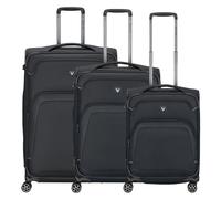 Roncato Gateway 4 wheels Suitcase set 3-piece with expansion pleat black