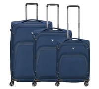 Roncato Gateway 4 wheels Suitcase set 3-piece with expansion pleat blue