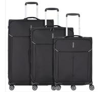 Roncato Ironik 2.0 4 wheels Suitcase set 3-piece with expansion pleat black