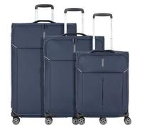 Roncato Ironik 2.0 4 wheels Suitcase set 3-piece with expansion pleat blue