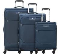 Roncato Joy 4 roll suitcase set 3pcs. blue