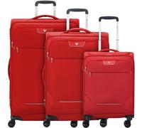 Roncato Joy 4 roll suitcase set 3pcs. red