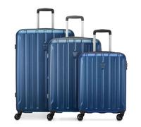 Roncato Kinetic 2.0 4 wheels Suitcase set 3-piece with expansion pleat blue