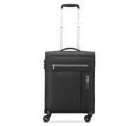 Roncato Lite Soft Neon 4 wheels Cabin trolley 55 cm black