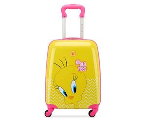 Roncato Looney Tunes 4 wheels Kids trolley 44 cm yellow