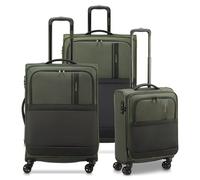 Roncato Metropolitan 4 wheels Suitcase set 3-piece with expansion pleat olive