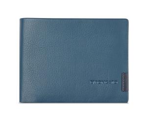 Roncato Monaco Wallet RFID protection Leather 12.5 cm blue