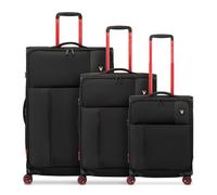 Roncato Move 4 wheels Suitcase set 3-piece with expansion pleat black