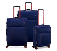 Roncato Move 4 wheels Suitcase set 3-piece with expansion pleat blue