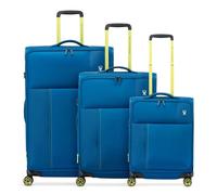 Roncato Move 4 wheels Suitcase set 3-piece with expansion pleat blue