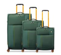 Roncato Move 4 wheels Suitcase set 3-piece with expansion pleat green