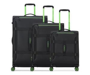 Roncato Norway 4 wheels Suitcase set 3-piece Expandable black