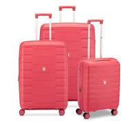 Roncato Skyline 2.0 4 wheels Suitcase set 3-piece with expansion pleat orange